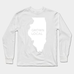 Illinois Grown Local IL Chicago Long Sleeve T-Shirt